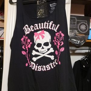 Beautiful Disaster tank top